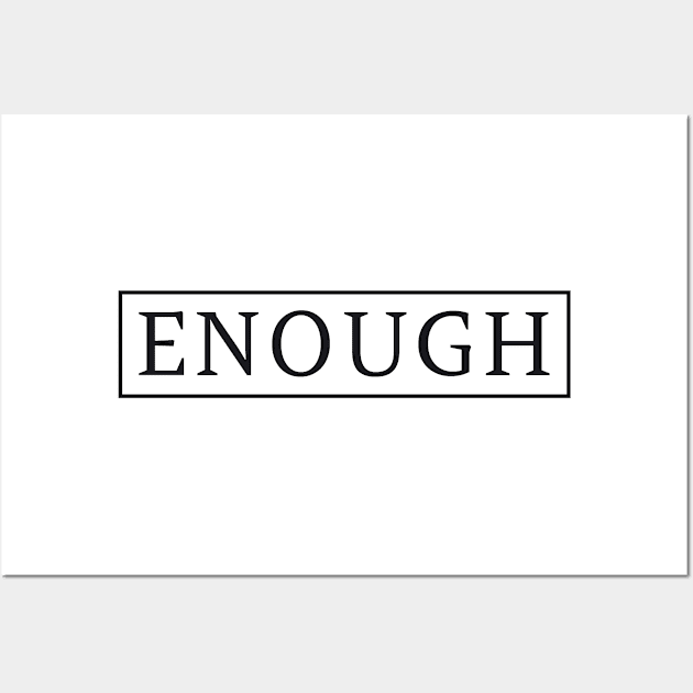 Enough Not Guns Protect Kids Wall Art by macshoptee